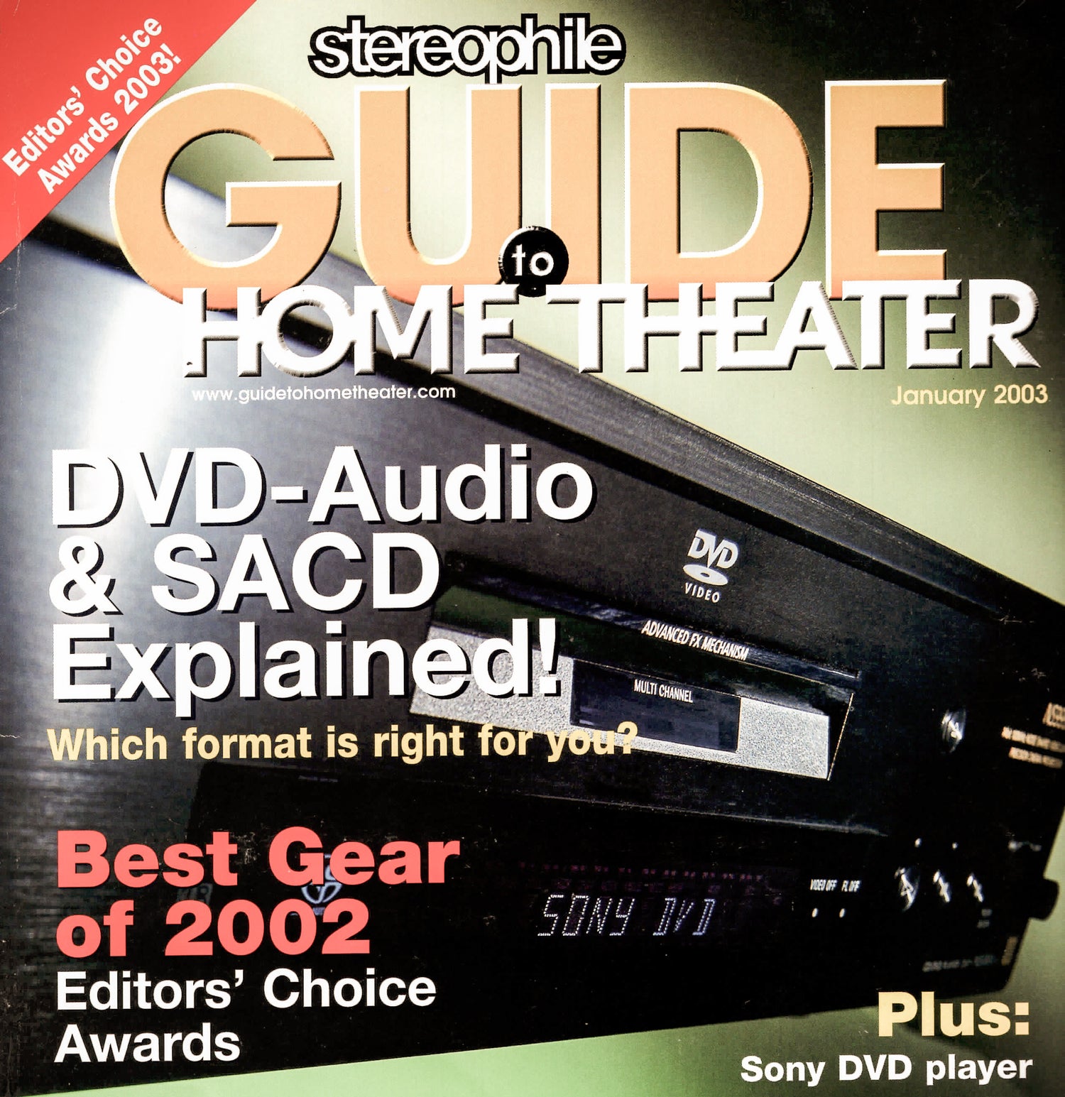 Stereophile Guide to Home Theater Editor's Choice: Best Gear of 2002
