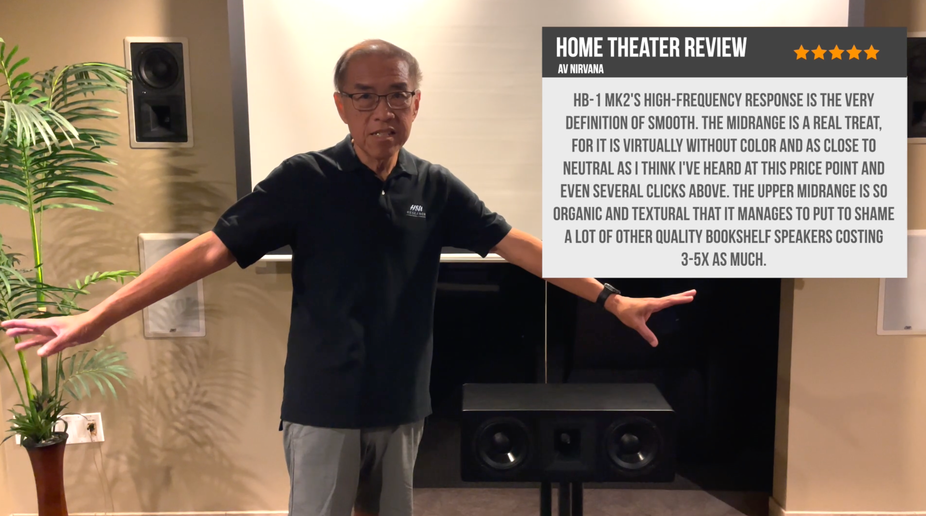 Hsu bookshelf best sale speakers